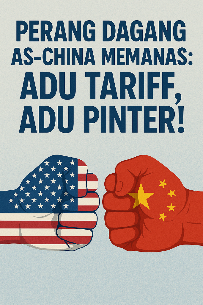Perang Dagang AS–China Memanas: Adu Tariff, Adu Pinter!