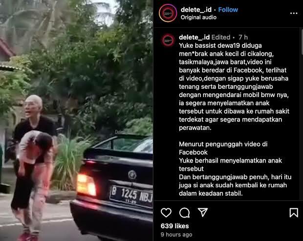 Yuke Dewa 19 Nabrak Anak Kecil di Tasikmalaya, Sikap setelah Kejadian Dipuji Netizen!