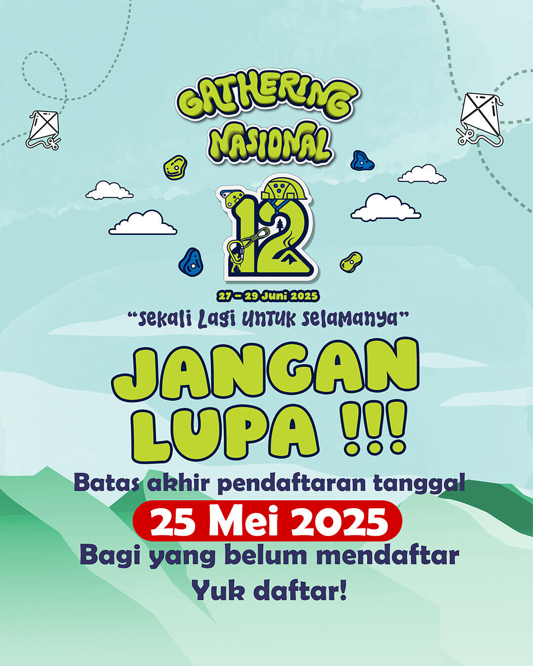 Ξ Ξ Ξ &#91;UNDANGAN&#93; GATHNAS #12 OANC TRETES - JAWA TIMUR Ξ Ξ Ξ