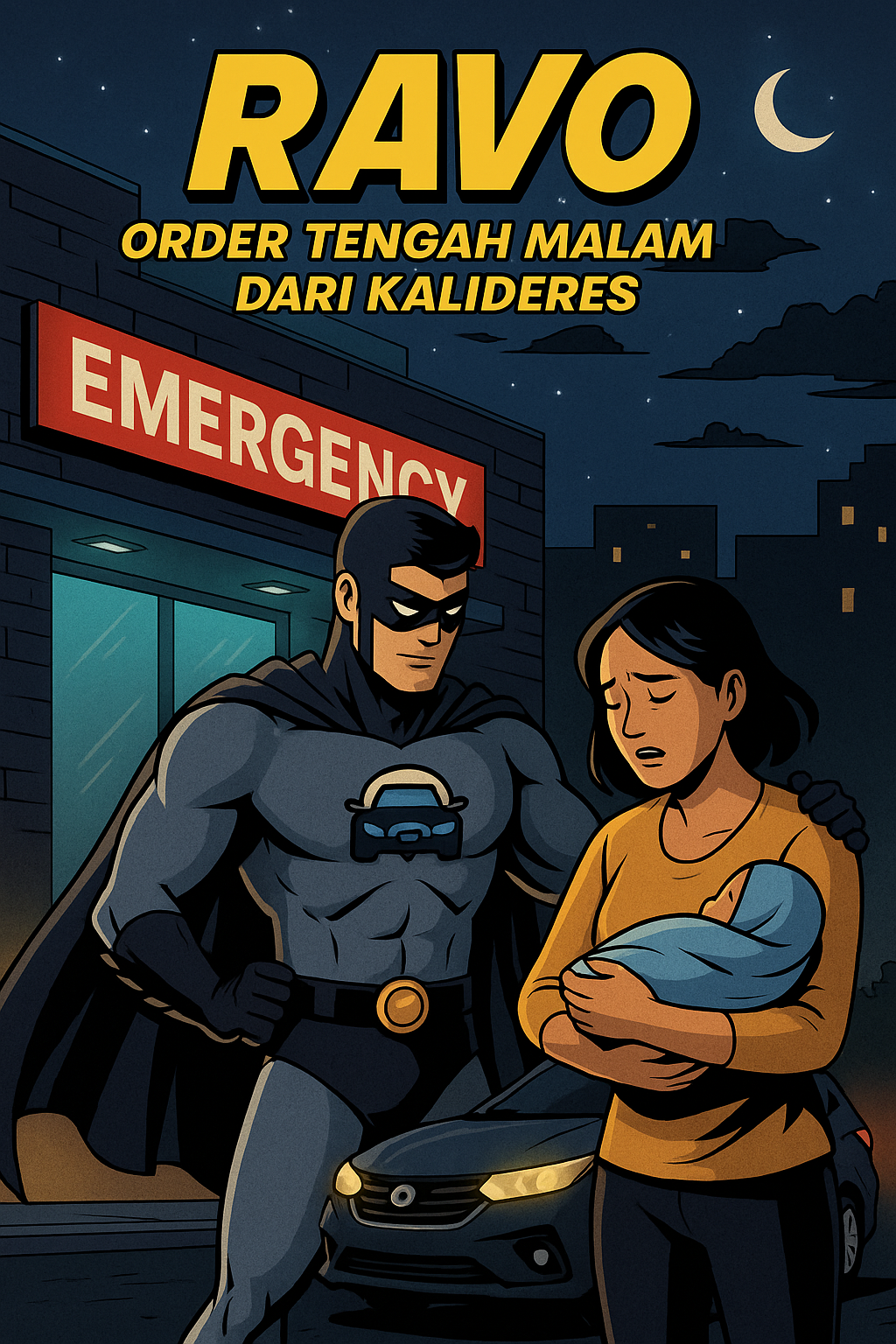 Cerita Malam di Kalideres – Ketika Sopir Rental Jadi Penolong Diam-Diam