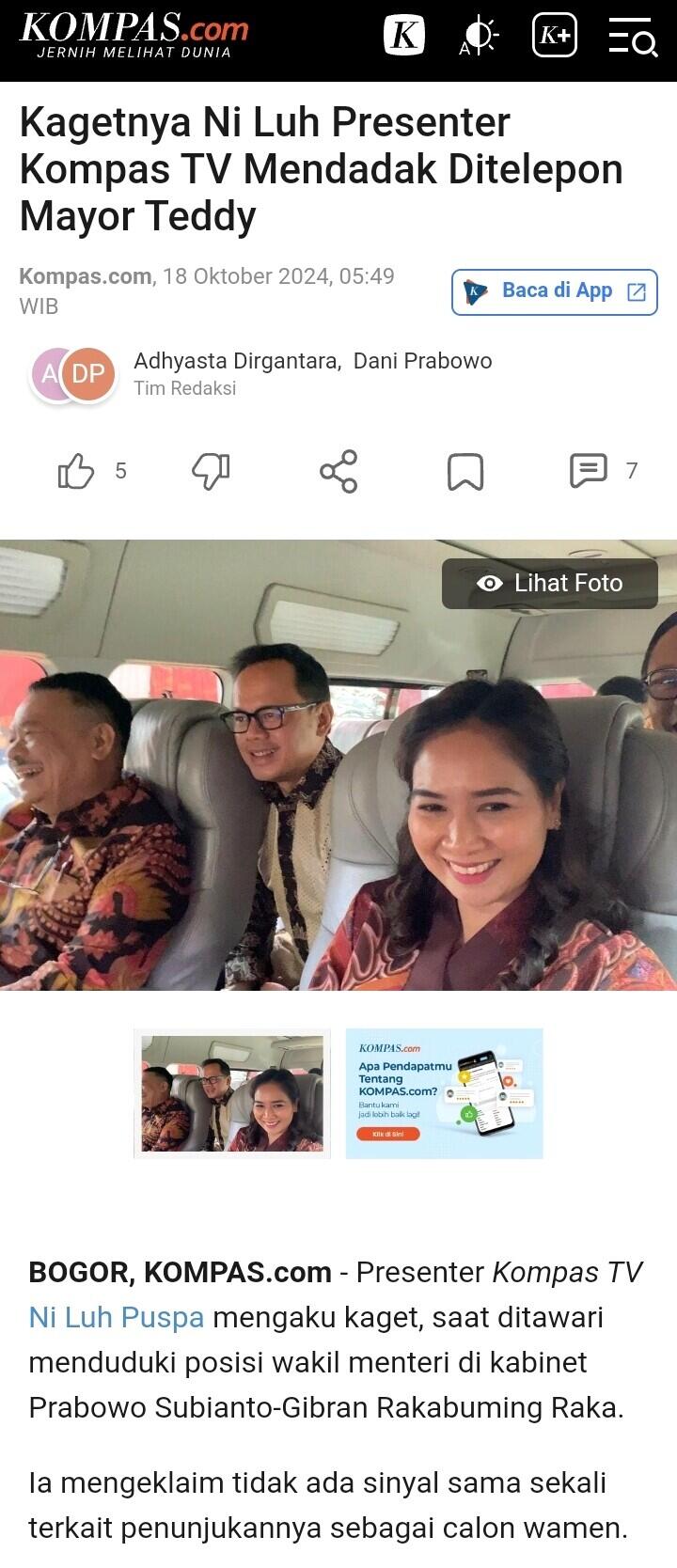 Tangis Presenter Kompas TV Gita Maharkesri Saat Siaran Terakhir Usai Kena PHK Massal 