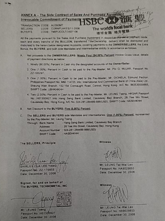 Iniulat ang Pamilya Marcos ng Pilipinas sa Hong Kong dahil sa Paghuhugas ng Pera