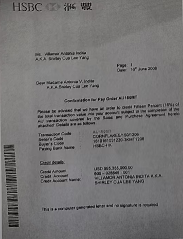 Iniulat ang Pamilya Marcos ng Pilipinas sa Hong Kong dahil sa Paghuhugas ng Pera
