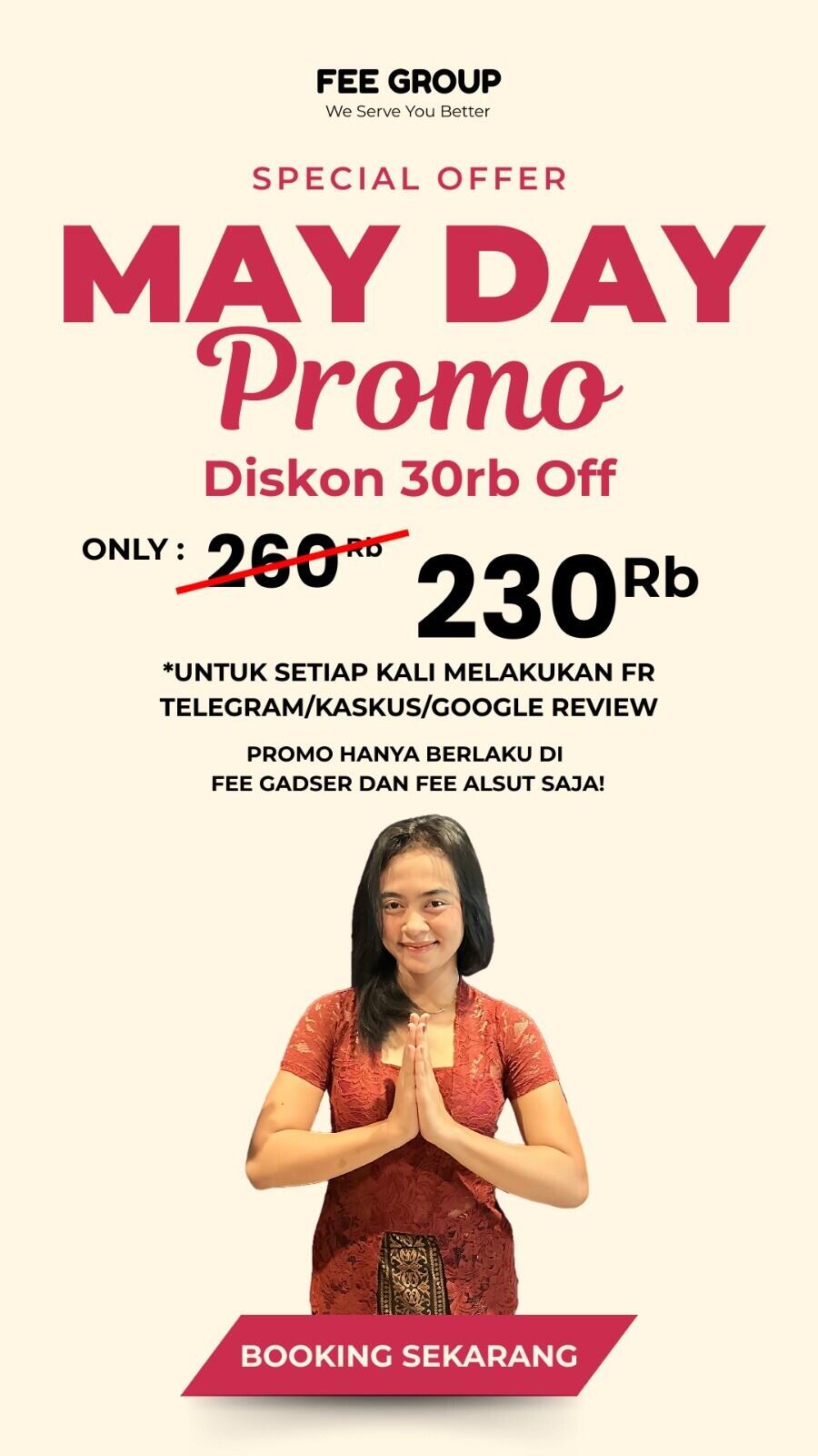 FEE MASSAGE TAMAN PALEM 