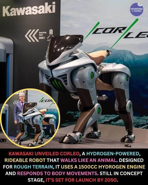 Edan! Kedepannya Motor Tidak Beroda Lagi Gan, Tapi Berkaki Empat