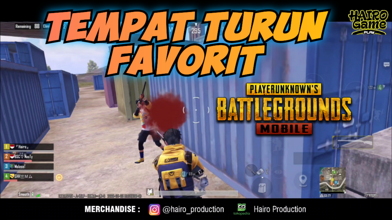 &#91;Video&#93; Tempat Turun Favorit - PUBG MOBILE Gameplay