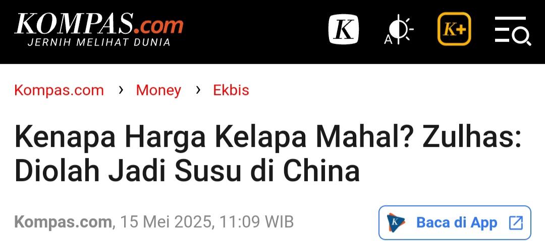 Zulhas Pastikan Ekspor Kelapa Tak Disetop Meski Bikin Harga Dalam Negeri Mahal
