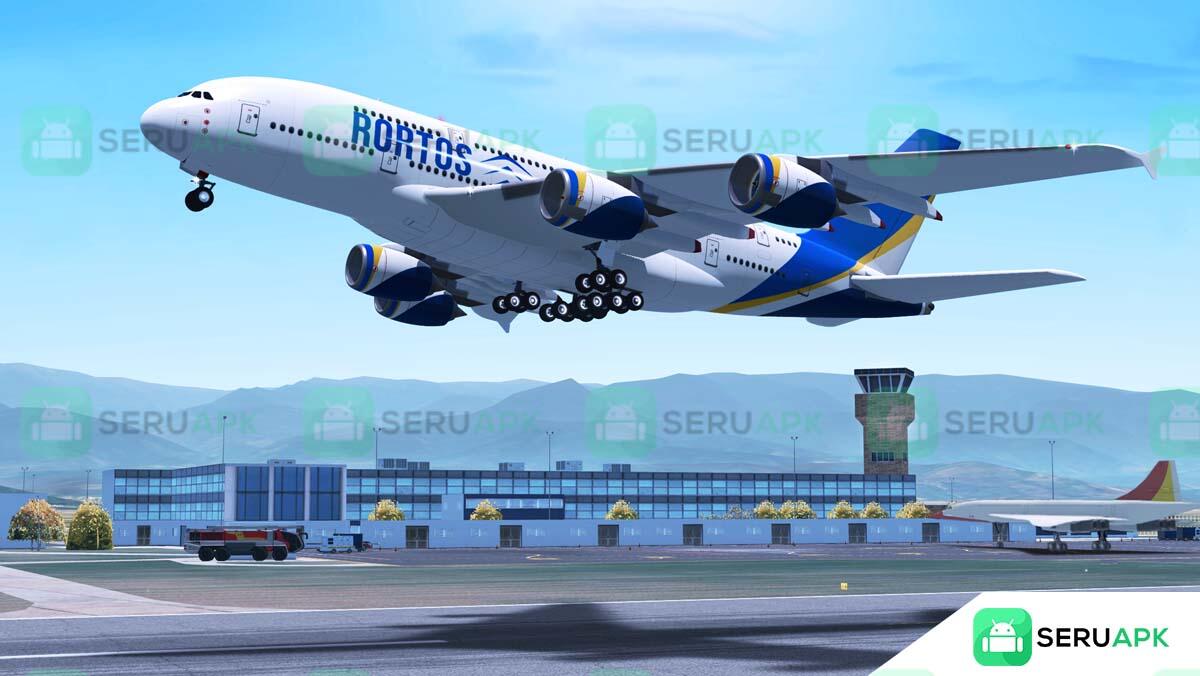 Real Flight Simulator Mod APK 2.6.3 ((Unlimited Shake))Unduh Gratis