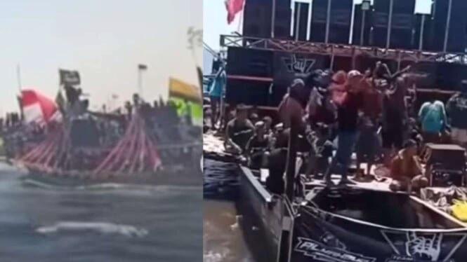 Sound Horeg Digelar di Tengah Laut Tuai Sorotan hingga Panen Cibiran