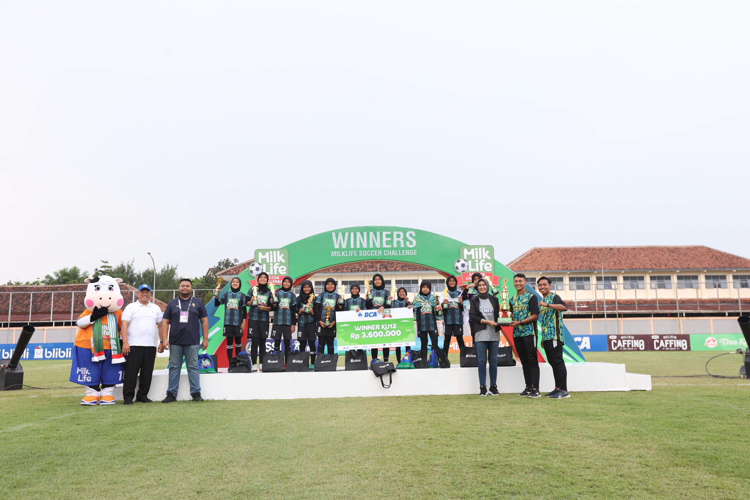 Final Penuh Ambisi Tersaji di MilkLife Soccer Challenge - Solo 2025