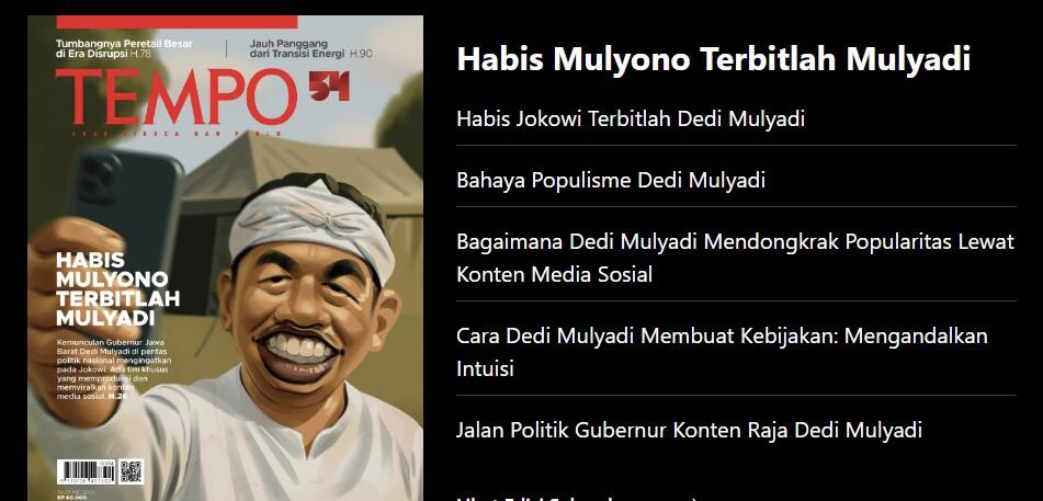 Dedi Mulyadi Datangi KPK