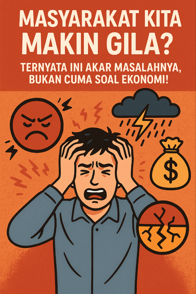 Masyarakat Kita Makin Gila? Ternyata Ini Akar Masalahnya, Bukan Cuma Soal Ekonomi!