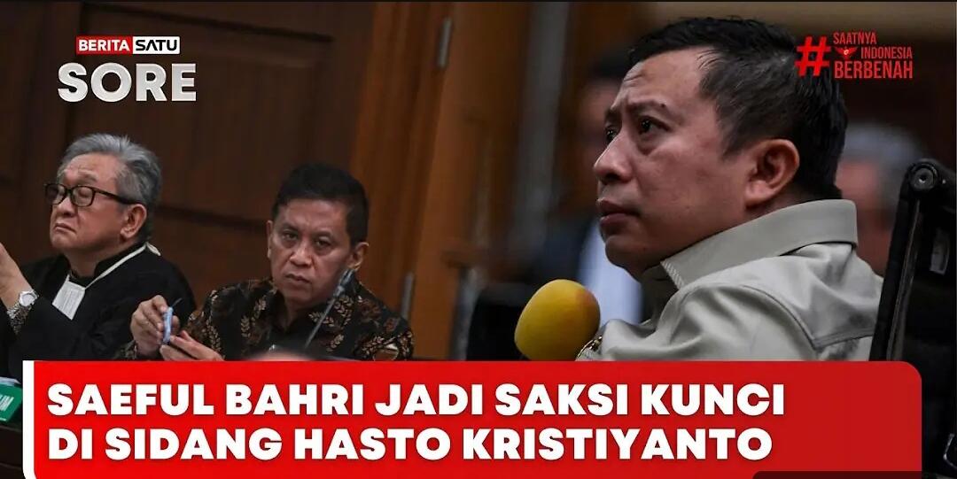 Saksi Kunci Lapor ke Hasto Setelah Terima Uang: Harun Geser Delapan Setengah