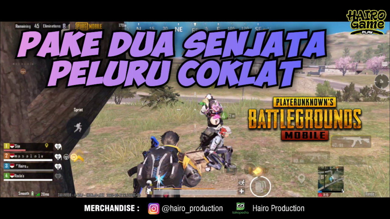 &#91;Video&#93; Pake Dua Senjata Peluru Coklat - PUBG MOBILE Gameplay