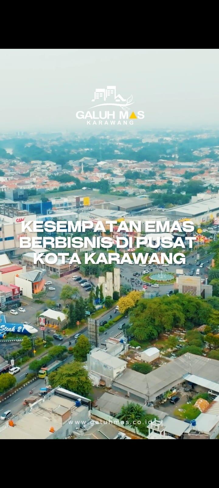 DIJUAL KAVLING KOMERSIL – LOKASI PREMIUM DI GALUH MAS KARAWANG