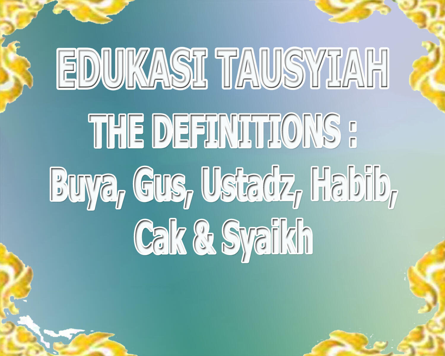 (Muhasabah 2.0) Muslim Ngak Ngek Ngok or Candidate Al Mahdi ? Or Both ? 