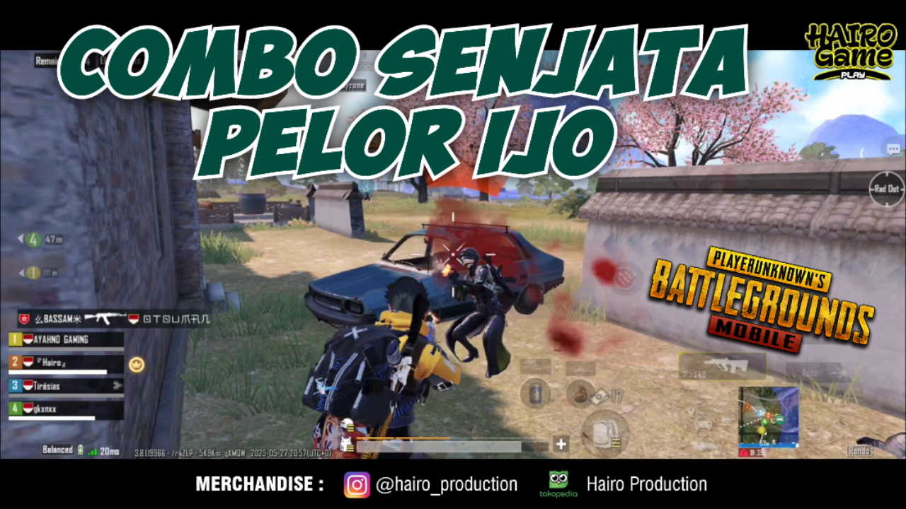 &#91;Video&#93; Combo Senjata Pelor Ijo - PUBG MOBILE Gameplay