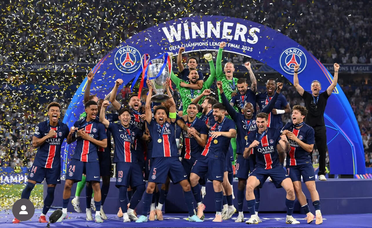 PSG Juara Liga Champions 2024/25. Inter Catat Rekor Kekalahan Terburuk Laga Final