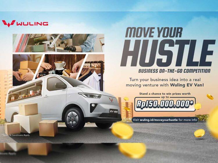 Bikin Bisnismu Makin Ngebut! Ikuti Kompetisi Wuling EV Van!