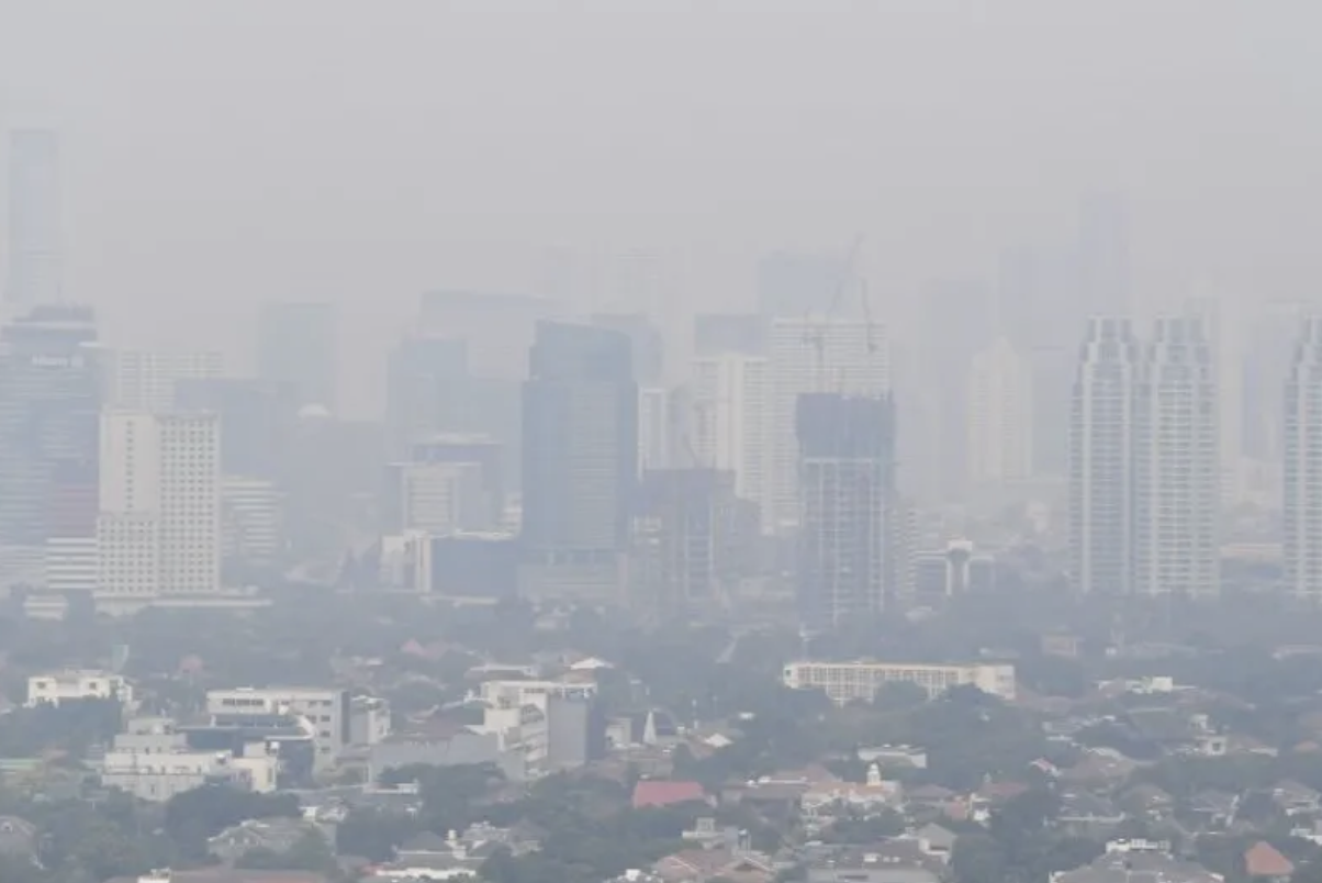 Kualitas Udara Jakarta Terburuk Kelima di Dunia