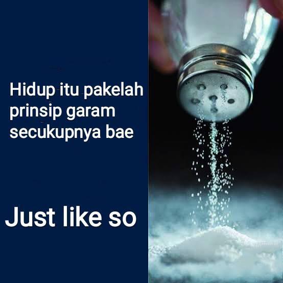 Cara bilang "Seperti itu aja" dalam bahasa Inggris