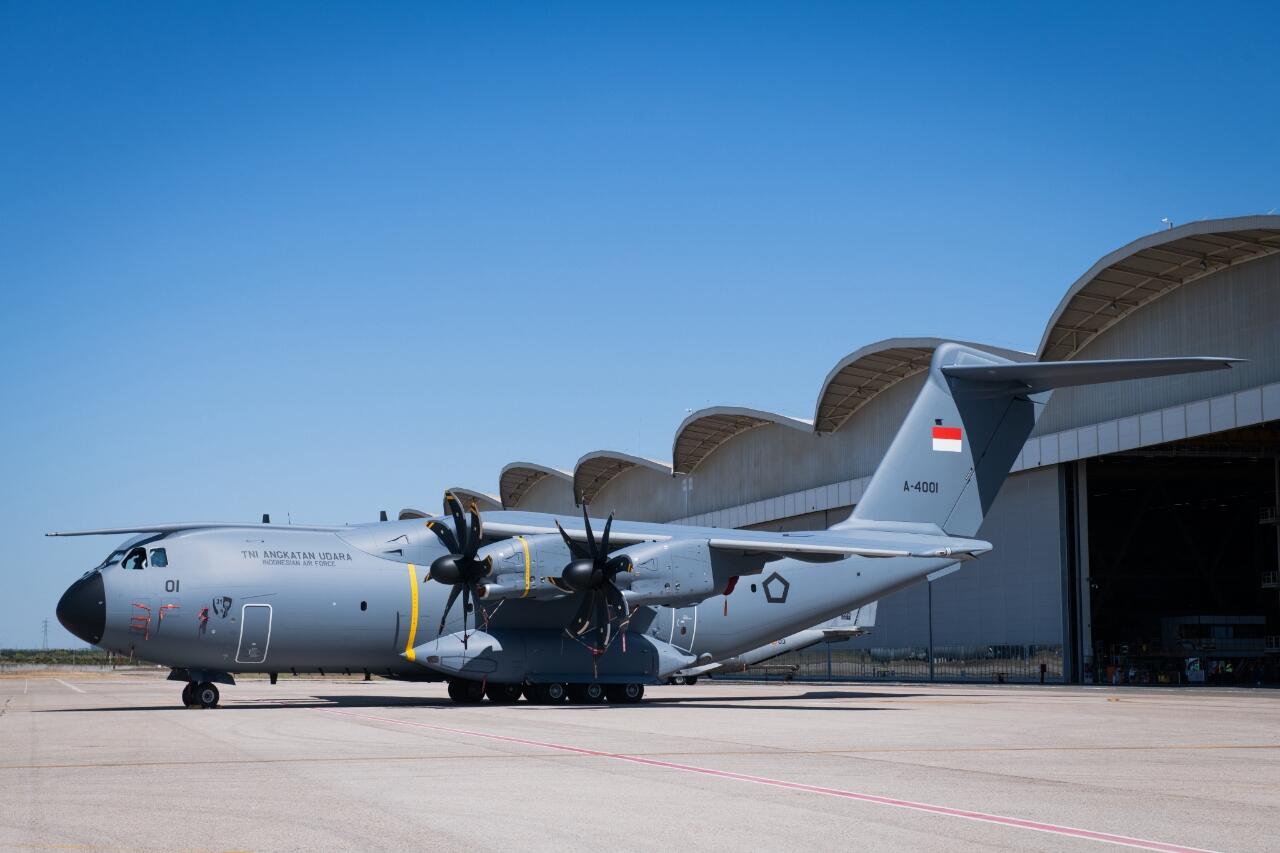 Hilal Terlihat ! Pesawat A400M Pertama Pesanan Indonesia Sudah Selesai Dibuat