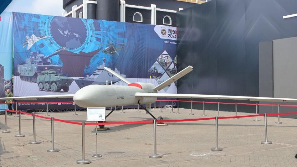 Indo Defence 2025: PT Infoglobal Tampilkan Mock Up Drone Wani-23