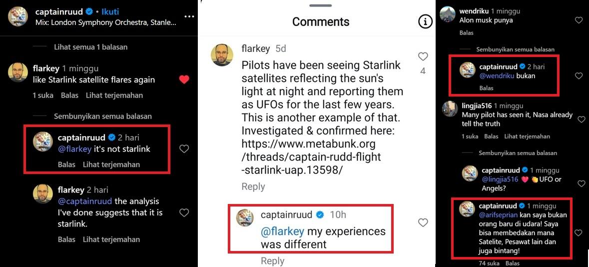 Penerbangan Captain RUUD dari Lagos menuju Madinah bertemu UFO