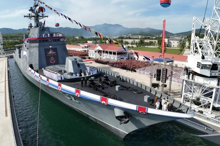 Proyek Roro Jonggrang Berhasil ! Kapal Destroyer Korea Utara Diperbaiki dalam 23 Hari