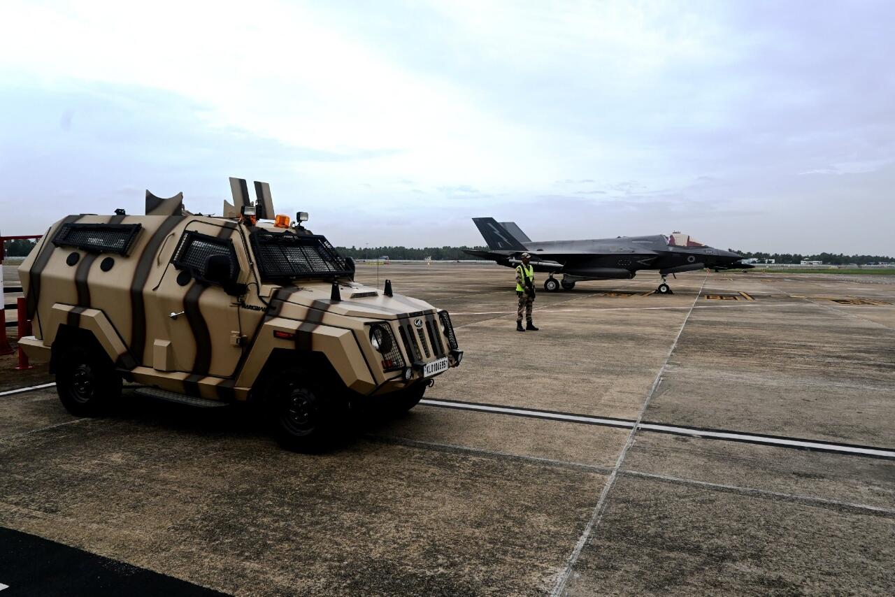 Setelah 7 Hari F-35B Inggris Mendarat Darurat di India, Pesawat Belum Bisa Diperbaiki