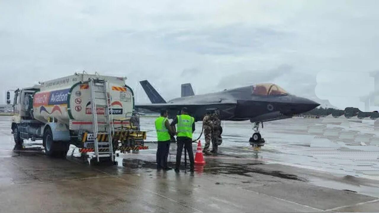Setelah 7 Hari F-35B Inggris Mendarat Darurat di India, Pesawat Belum Bisa Diperbaiki