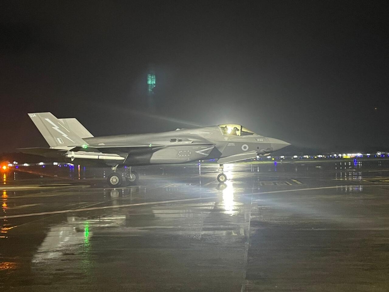 Setelah 7 Hari F-35B Inggris Mendarat Darurat di India, Pesawat Belum Bisa Diperbaiki