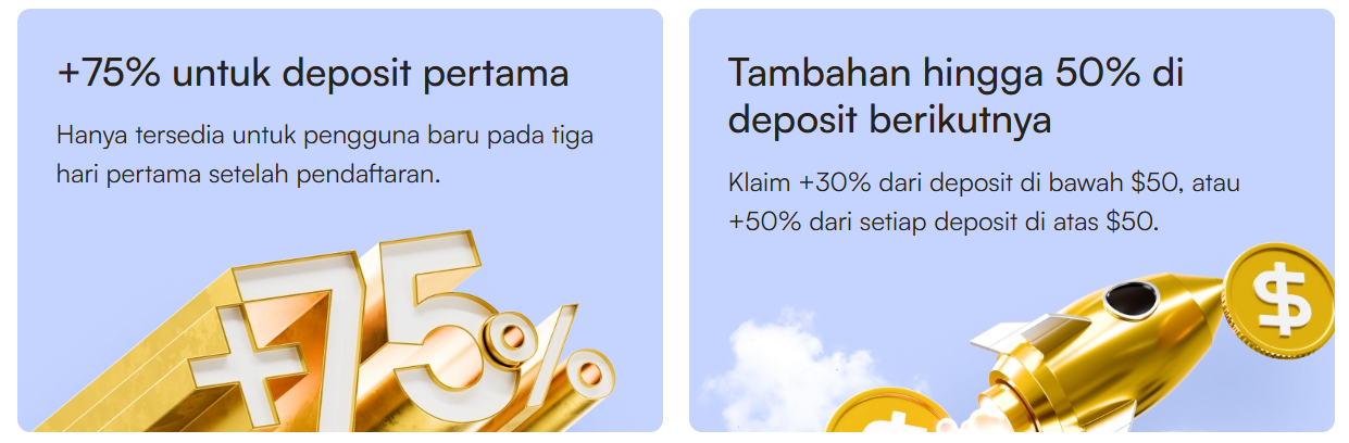 HEADWAY forex - Bonus deposit 75% broker Headway bisa di WD!