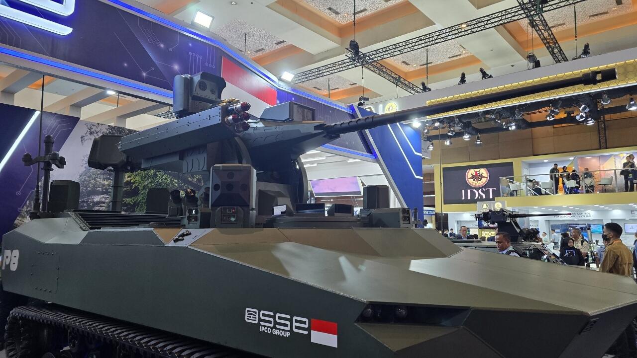 Indo Defence 2025: PT SSE Tampilkan P8, Tank Ringan untuk Gantikan AMX-13 TNI AD