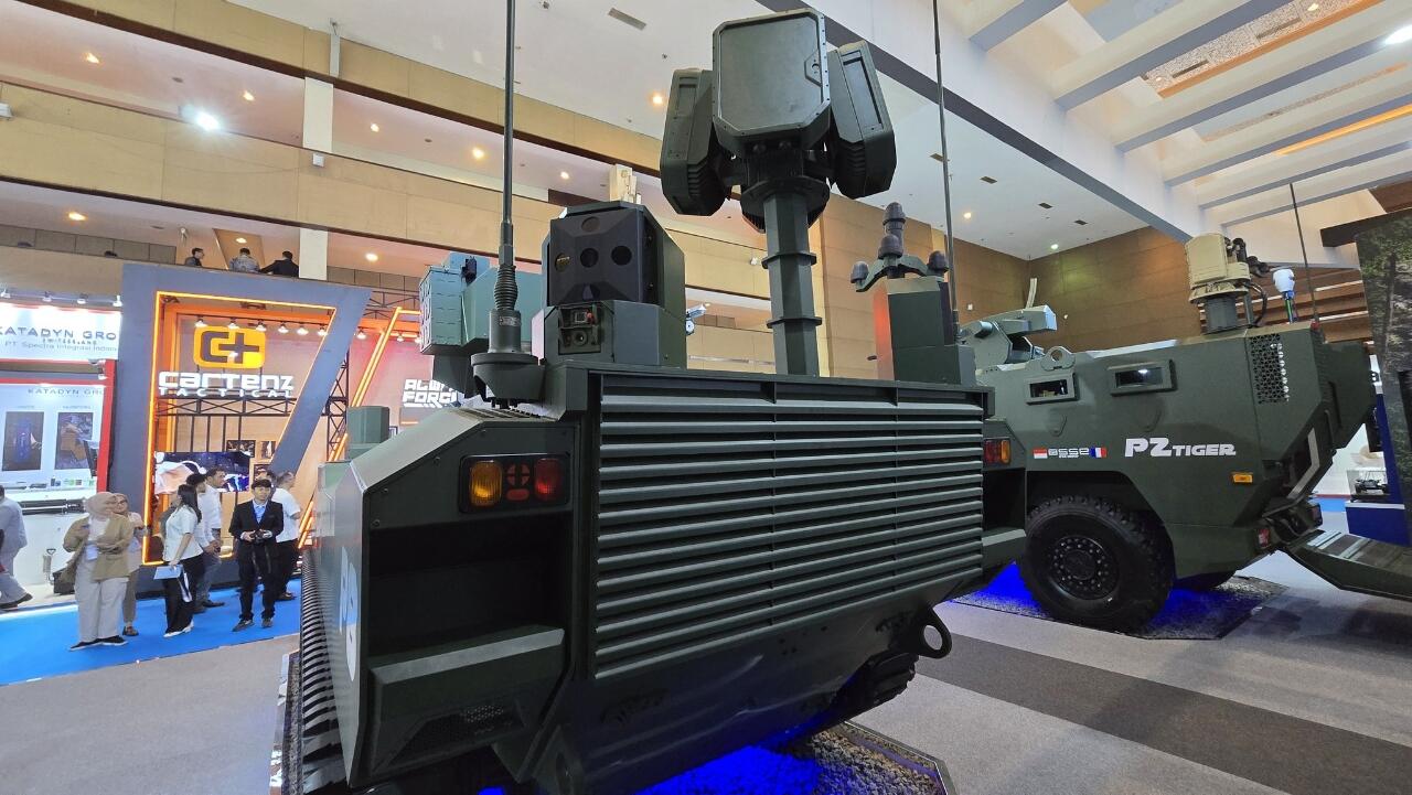 Indo Defence 2025: PT SSE Tampilkan P8, Tank Ringan untuk Gantikan AMX-13 TNI AD