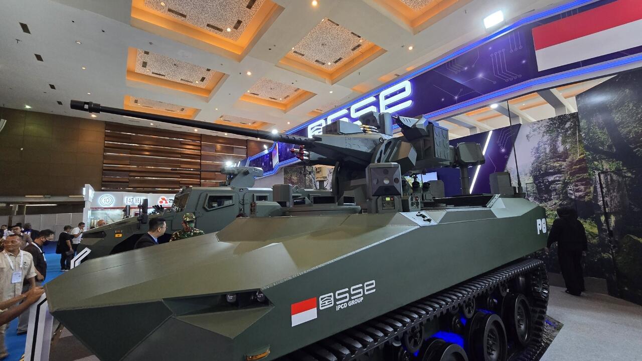 Indo Defence 2025: PT SSE Tampilkan P8, Tank Ringan untuk Gantikan AMX-13 TNI AD