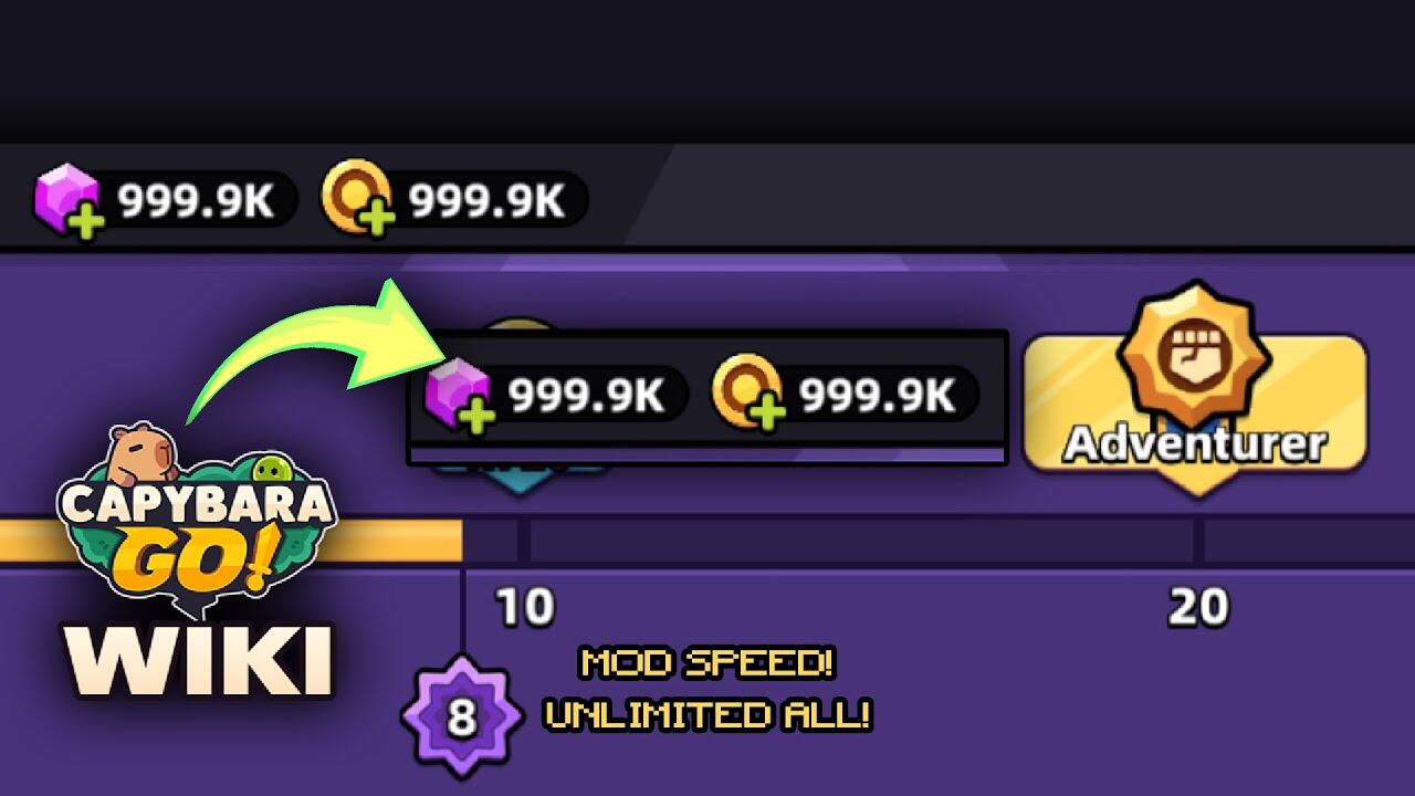 Capybara Go Mod Apk v1.6.0 Unlimited Money And Gems Unduh Gratis Versi 2025