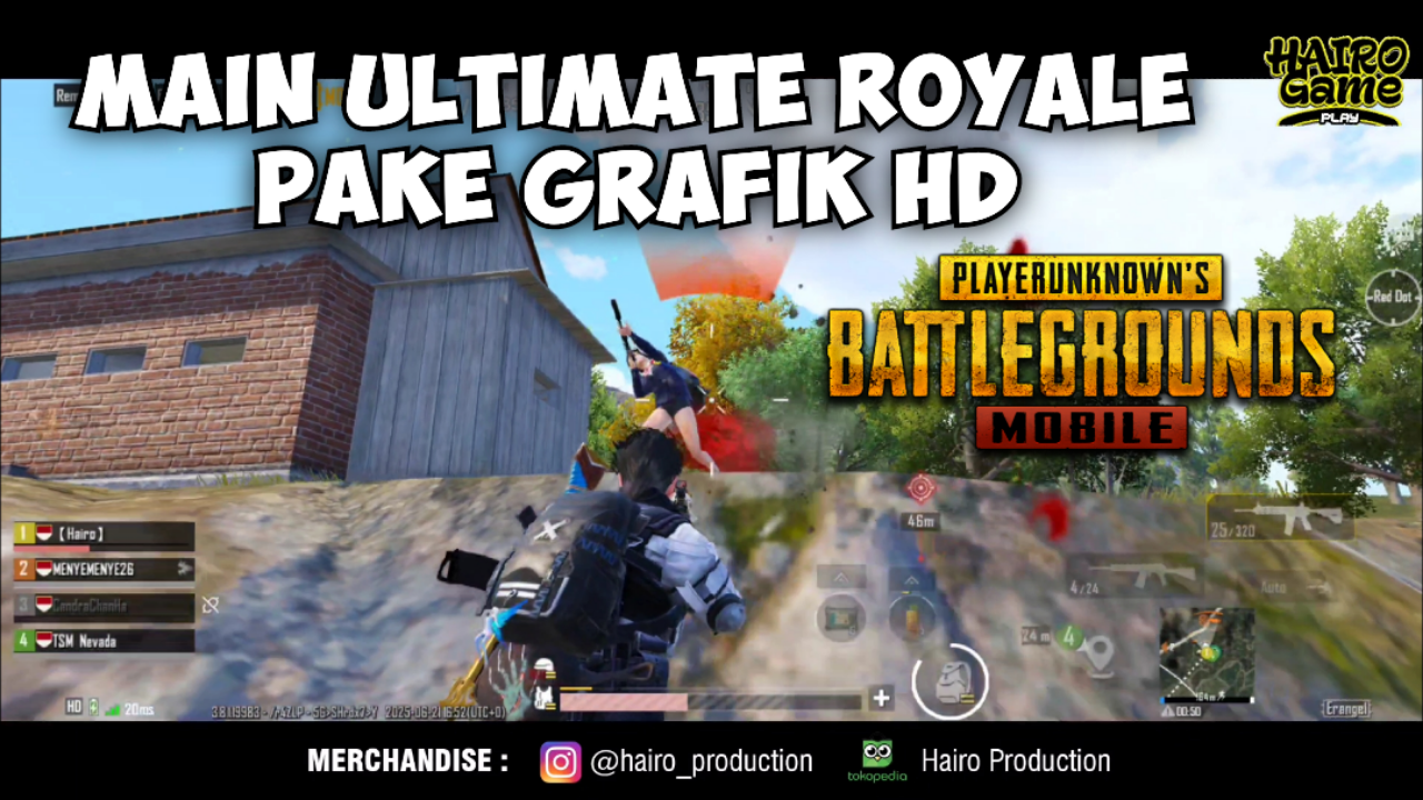 &#91;Video&#93; Main Ultimate Royale Pake Grafik HD - PUBG MOBILE Gameplay