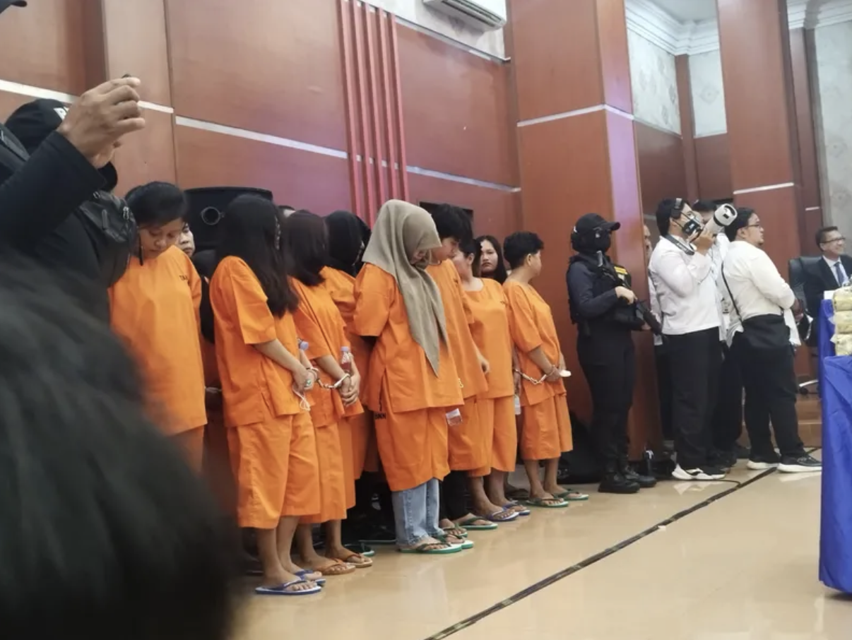 BNN Tangkap Puluhan Ibu Rumah Tangga yang Jadi Kurir Narkoba