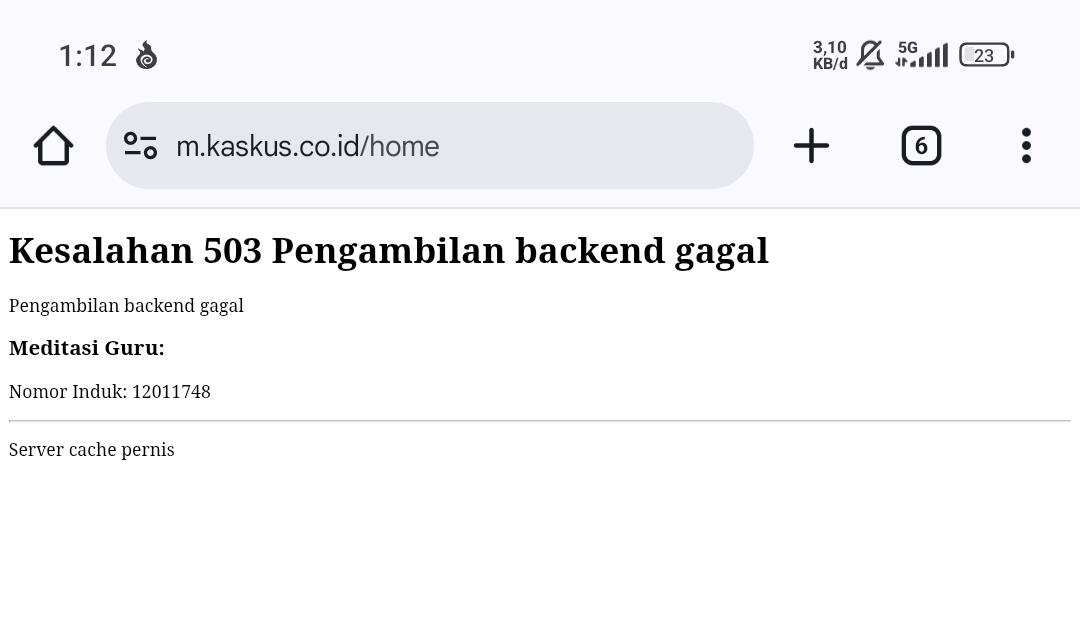 Kaskus Error Dini Hari Tadi