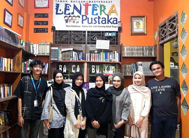 Kiprah Mahasiswa IPB KKN Tematik Literasi di Taman Bacaan Lentera Pustaka