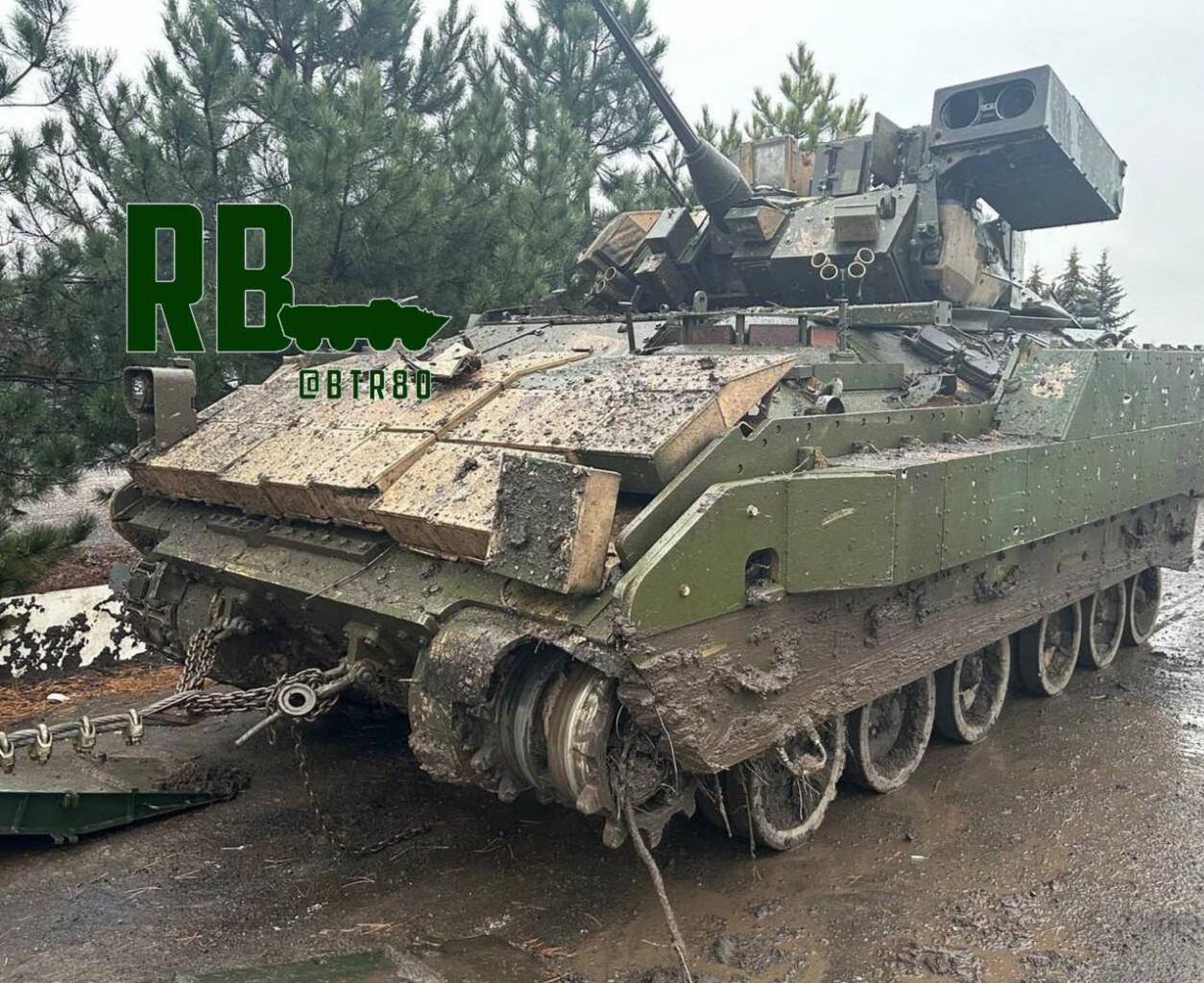Dipasangi Senjata 30 mm Buatan Lokal, Rusia Mulai Modifikasi Kendaraan Tempur Bradley