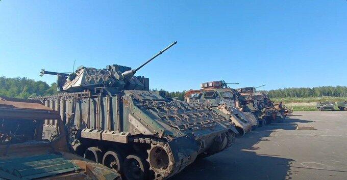 Dipasangi Senjata 30 mm Buatan Lokal, Rusia Mulai Modifikasi Kendaraan Tempur Bradley