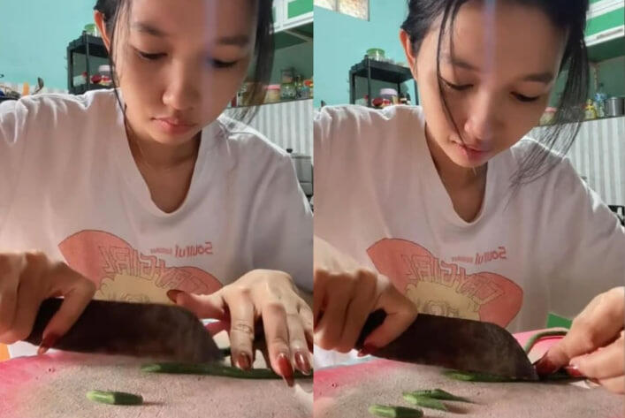 Hari Pertama Menantu Wanita Masak di Rumah Mertua