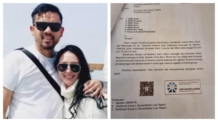 Viral Surat Kementerian UMKM Minta Fasilitasi Istri Menteri Kunjungan Budaya 