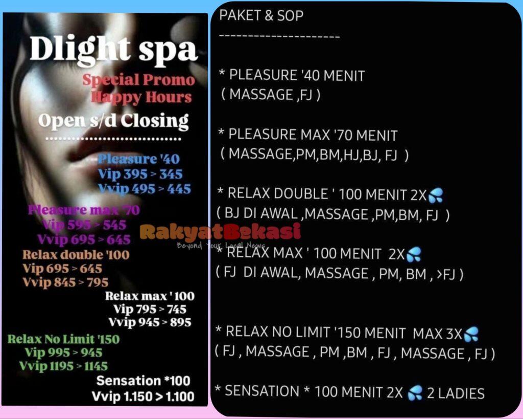 Mengungkap Praktik Spa Plus-Plus di Bekasi dengan Kode Layanan Tak Biasa
