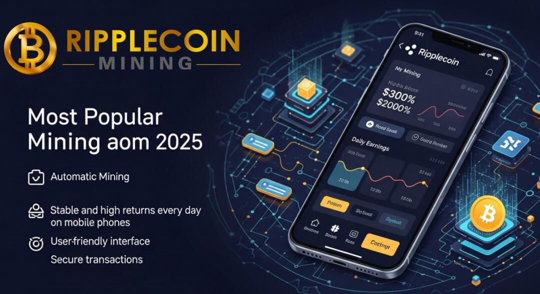 The most popular Ripple mining APP is online: earn stable and high income every day