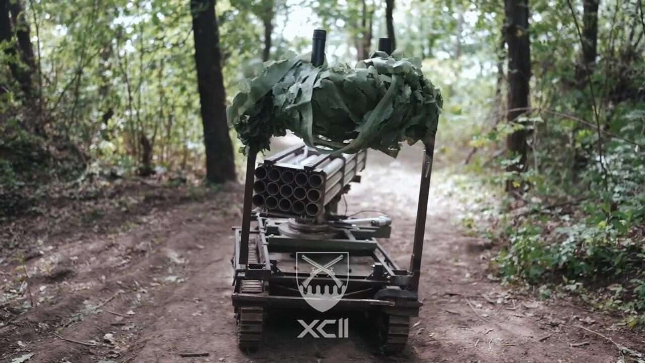 Inovasi Baru dari Ukraina, Pasang Peluncur Roket di Platform Ground Drone