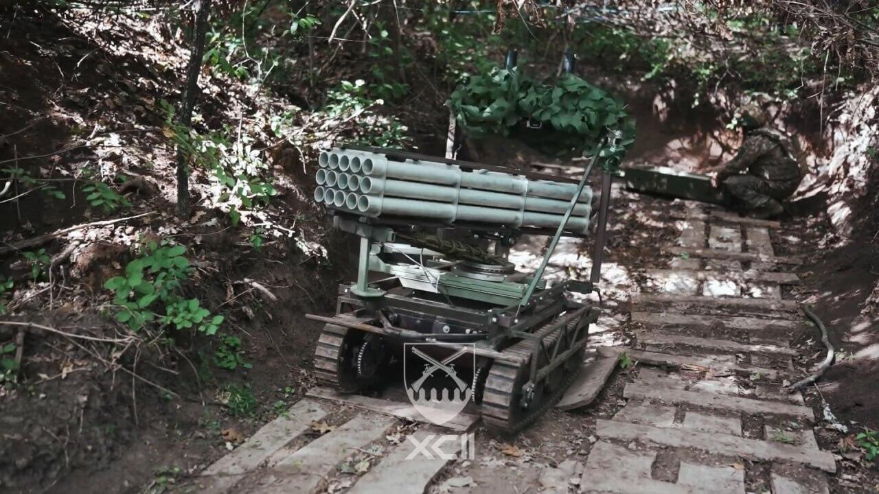 Inovasi Baru dari Ukraina, Pasang Peluncur Roket di Platform Ground Drone