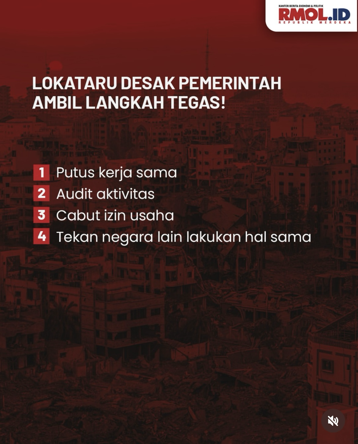 Lokataru: Usir Perusahaan Pendukung Genosida di Gaza dari Indonesia 